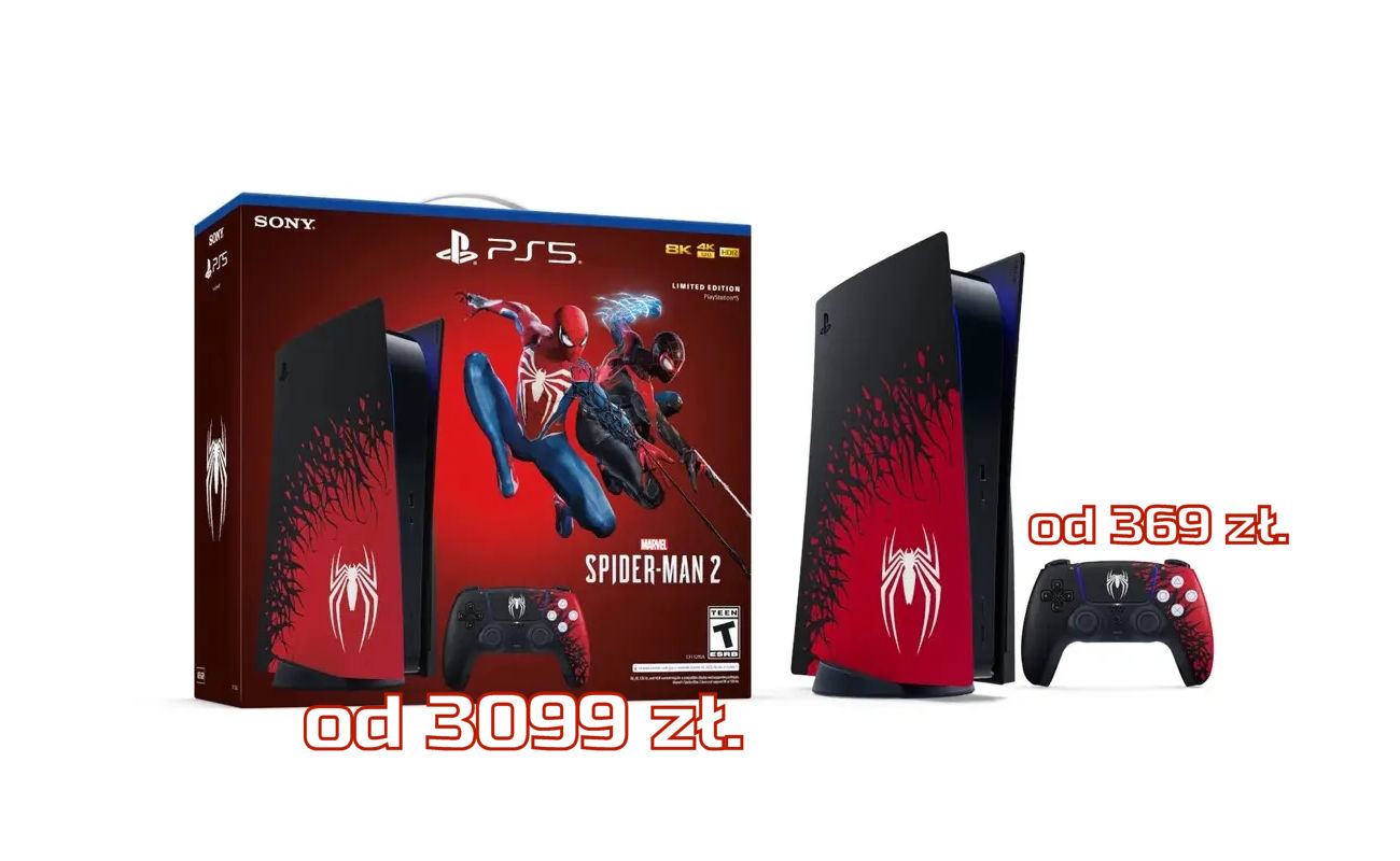 Zdjęcie okładkowe wpisu Ruszyły zamówienia na PlayStation 5 Spider-Man 2 Edition w polskich sklepach