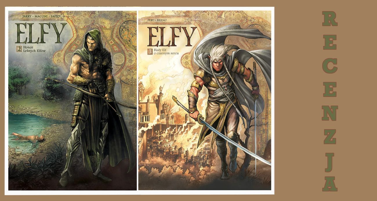 Zdjęcie okładkowe wpisu Recenzja: Świat Akwilonu. Elfy Tom 2 i 3